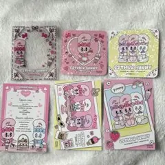 エスターバニー コースター ポストカード クリアカード