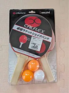 卓球ラケットシェイクハンド CALFLEX 2セット