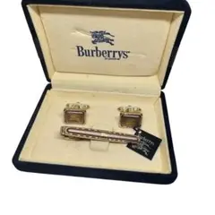 Burberry バーバリー　ネクタイピン　カブスボタン　箱付き
