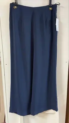 【新品・未使用】 NATURAL BEAUTY BASIC パンツ　ネイビー