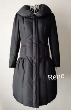 ☆Reneルネダウンコートブラック☆36☆