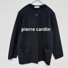 pierre cardin/ヴィンテージずっしりカーディガン/肩パット1916