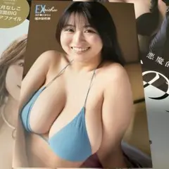EX大衆 特典　福井梨莉華　ポストカード