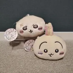 ちいかわ ぬいぐるみパスケースポーチ2 　ラッコ　うさぎ　セット　小銭入れ