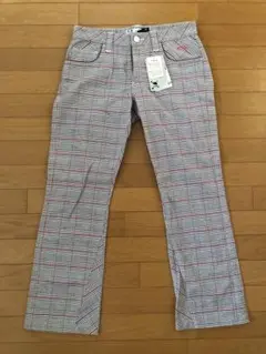OAKLEY チェック柄 スリムフィットパンツ