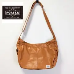 PORTER ポーター 吉田カバン ショルダーバッグ フリースタイル キャメル