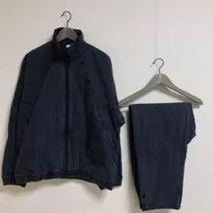 【美品】DESCENTE Pause セットアップ　バイオウォッシュ　黒　XL