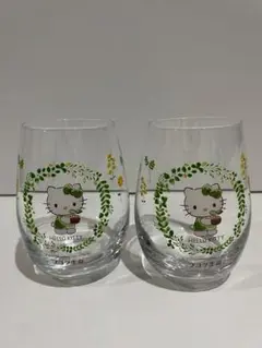 【非売品】ハローキティ グラス2個セット
