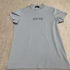 ping レディース ゴルフシャツ グレー