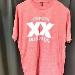 5 Dos Equis Cerveza XX Tシャツ 赤 メンズLサイズ