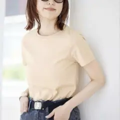 SLOBE IENA BASICコンパクトTEE -汗ジミ防止-