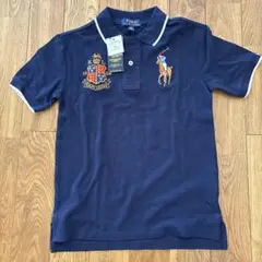 Ralph Lauren polo ネイビー ポロシャツ　140 男の子