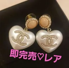 CHANEL♡ハートピアス