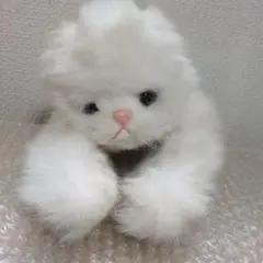 昭和レトロ オオイケ ぬいぐるみ ネコ 猫 ボビー 当時物　65㎝ オオイケ ペルシャ猫の “ボビー ” ぬいぐるみ 昭和レトロ レア品
