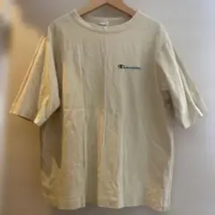 Champion ベージュ Tシャツ M