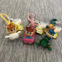 クレヨンしんちゃん キャラクターストラップ 3個セット レア