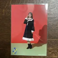 日向坂46濱岸ひより　過去衣装生写真　ネイビーサンタ　ヒキ