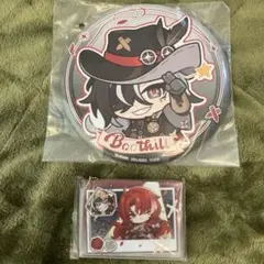 崩壊スターレイル 一番くじ E賞&F賞 ブートヒル アルジェンティ 缶バッジ