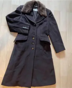 MaxMara ロングコート カシミヤ混 36