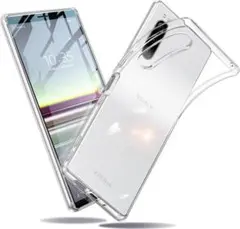 SONY Xperia 5 ケース クリア 軽量 耐衝撃 TPU バンパー