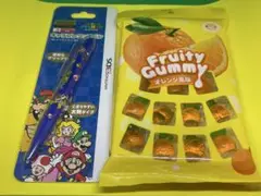 ニンテンドー　3DS キャラプレタッチペン　スーパーマリオ、グミ　新品、未開封