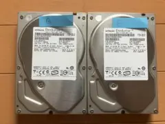 Hitachi 500GB 内蔵型HDD　2台セット