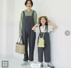 ooju 洗える オールインワン・サロペット サイズ2