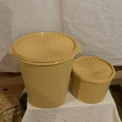 りえ /3個セット/タッパーウェア/マキシクイーンデコレーター/ベージュ りえ 様専用/3個セット/タッパーウェア/マキシクイーン