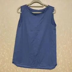 Gabardine K.T ノースリーブトップス 11号 青