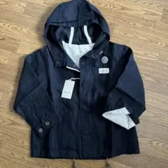 【新品】COMME CA ISM フード付きジャケット 120A ネイビー