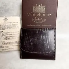 【未使用】ホワイトハウスコックス コインケース小銭入れ ブラウン HAVANA