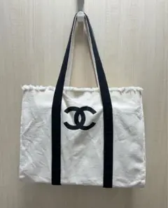 【非売品】CHANEL ノベルティバッグ　キャンバス素材　トートバッグ