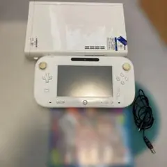 Wii U 本体 ホワイト ゲームパッド付き WiiU本体、ゲーム、動作未確認。