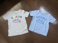BEAMS mini スマイル　Tシャツ　2枚　セット　130 キッズ　子供