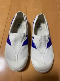 JES 24センチ　甲ゴム　青　上履き　 体育館履き