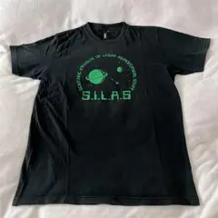 SILAS サイラス Tシャツ L ブラック 宇宙 土星