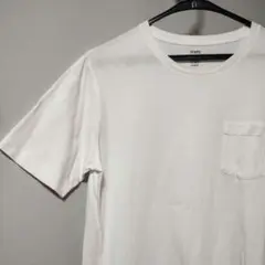 SHIPS ホワイト Tシャツ Lサイズ ポケット付き