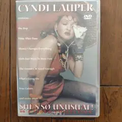 シンディ・ローパー/ SHE'S SO UNUSUAL 80's VIDEO
