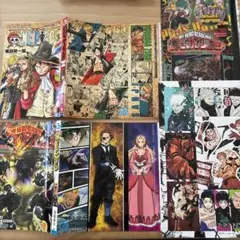 呪術廻戦　人外魔境新宿　総力結集シール　ONE PIECE コミックスカバー