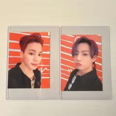 BTS Butter 特典 ステッカー グク ジミン