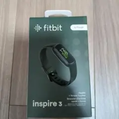 Fitbit Inspire 3 ブラック 活動量計本体
