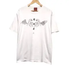 東京13零式　半袖Tシャツ　天使　バックプリントロゴ　ホワイト　XL