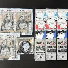 銀魂展 キャラポス アクリルフィギュア シルバーソウル缶バッジ/近藤勲 セット