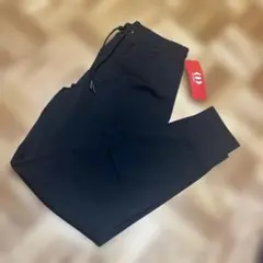 SPEEV ブラック ジョガーパンツ