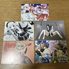 【新品未使用】ポイントカード5種