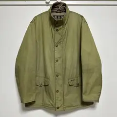 バブアー　90s オイルドジャケット　カーキ　L