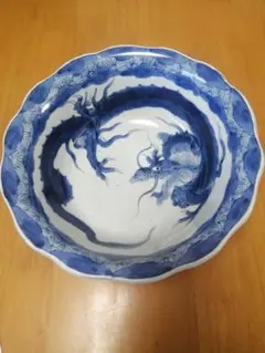 伊万里　大鉢　大皿　メダカ・金魚鉢　ヴィンテージ　骨董
