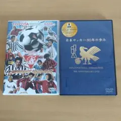 サッカー トヨタカップ ザ・ゴールズ 日本サッカー80年の歩み DVD2枚セット