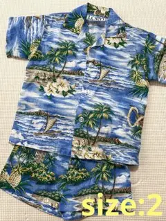 LORD OF ALOHA★ベビー★アロハシャツ★size:2
