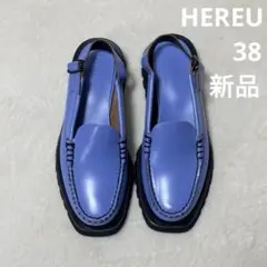 レディース【HEREU】バックストラップローファー ラバーソール HEREU】ROQUETA☆バックストラップローファー☆カラー4色